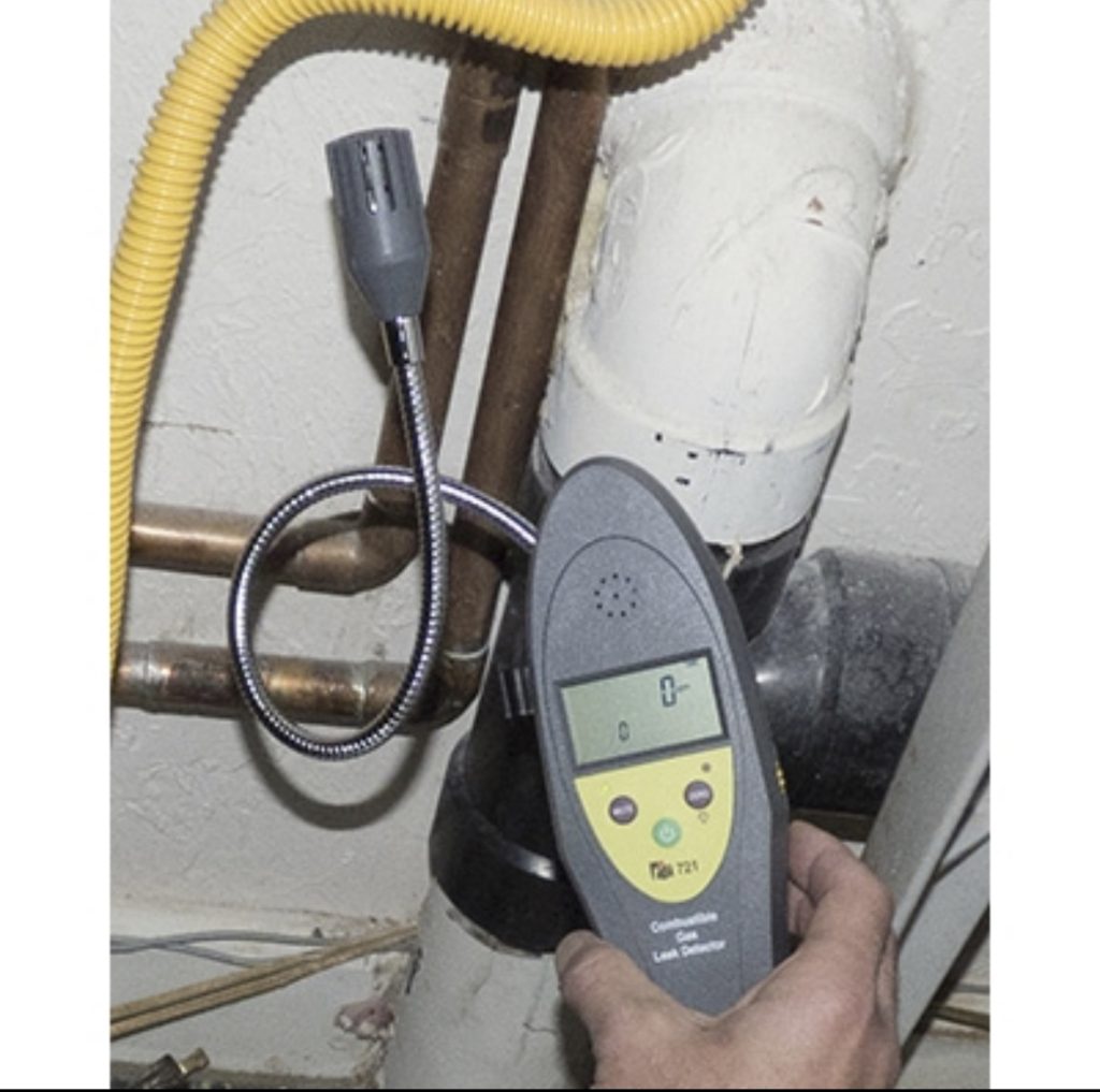 721 Combustible gas leak detector with LED display Safety First Group